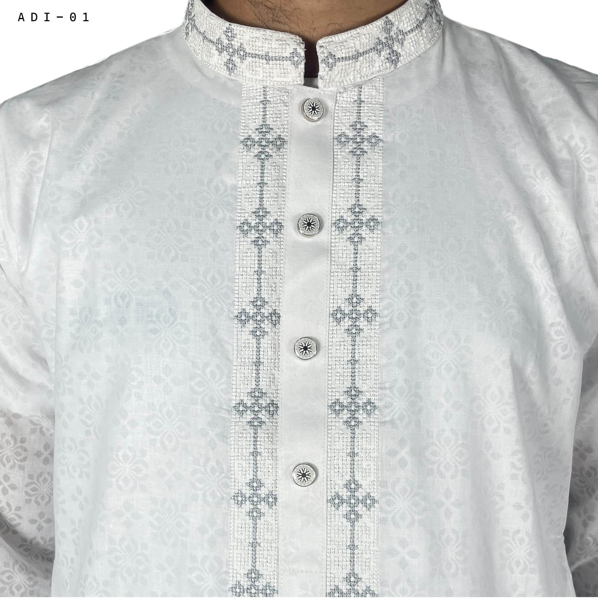 Addi Cotton Embroidered Panjabi