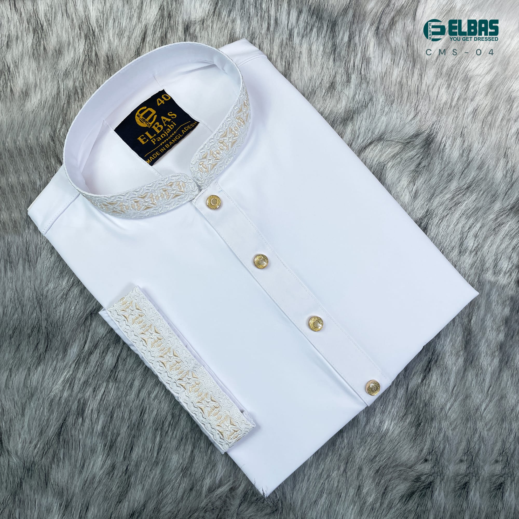 Premium Men's China Micro-Stitch Panjabi-CMS-04