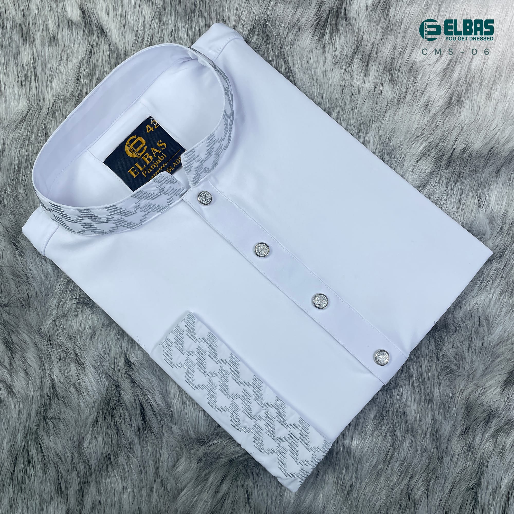 Premium Men's China Micro-Stitch Panjabi