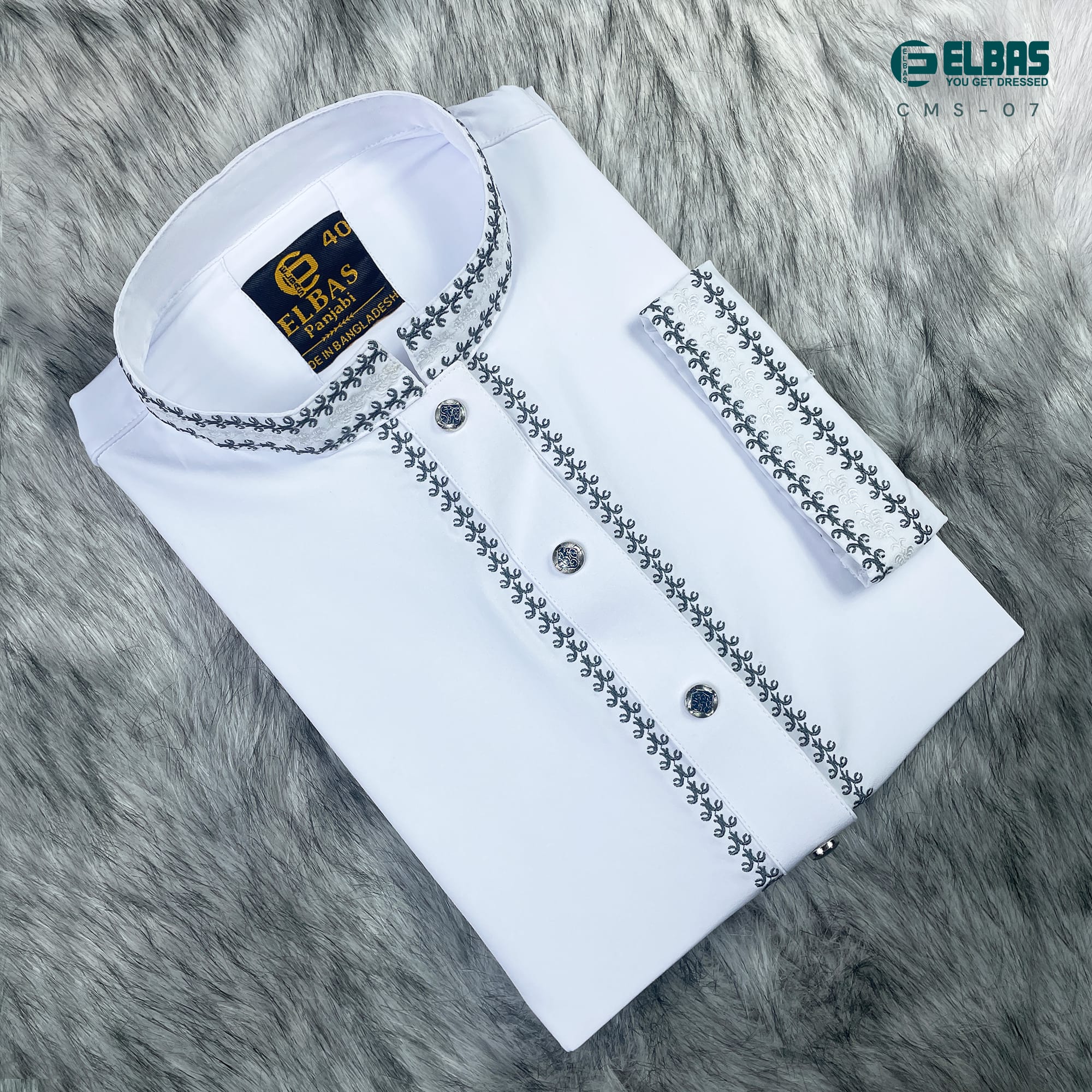 Premium Men's China Micro-Stitch Panjabi