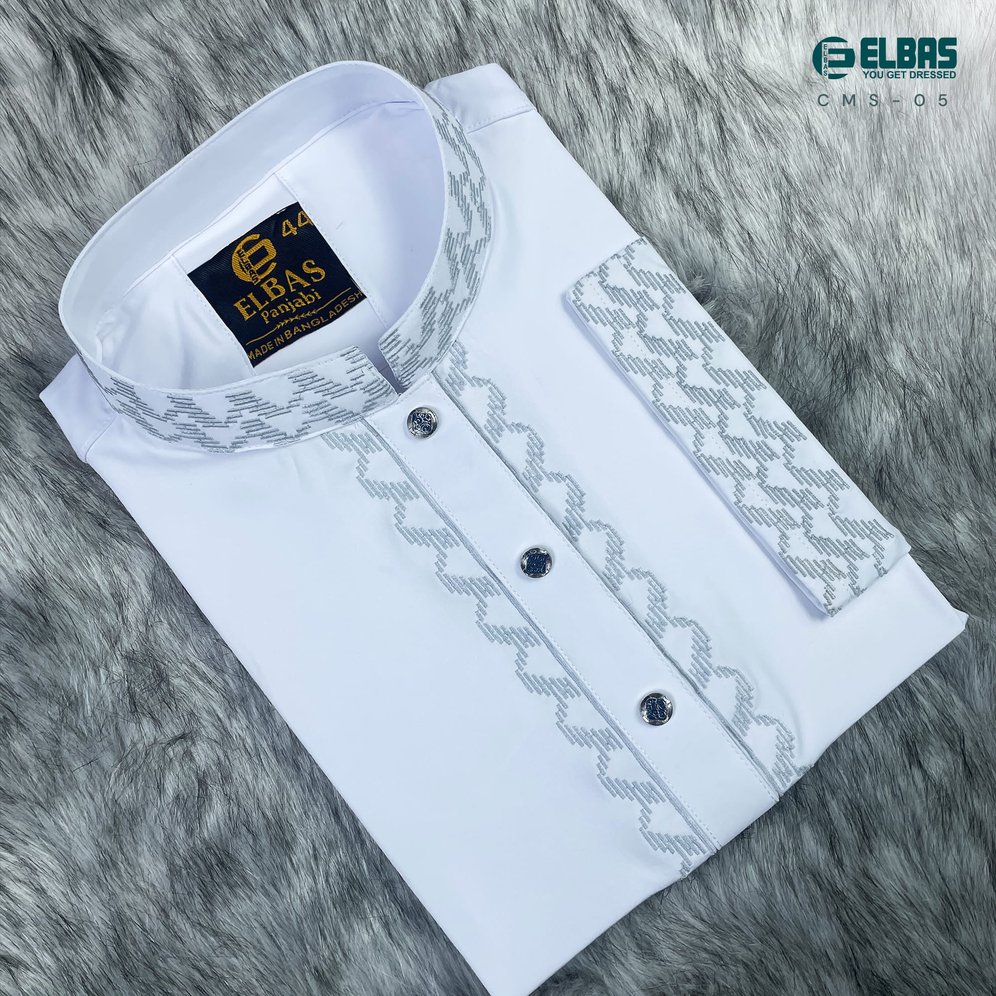 Premium Men's China Micro-Stitch Panjabi